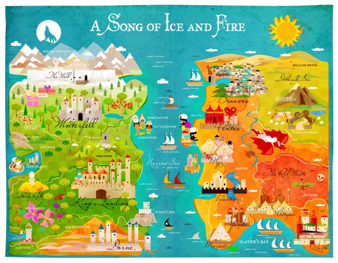 A Map of Ice and Fire